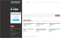Desktop Screenshot of abundantcode.com